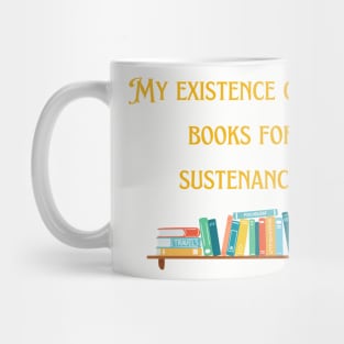 book lover logo Mug